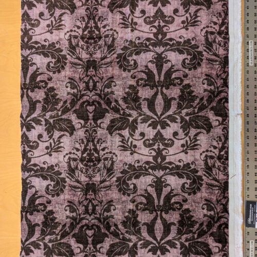 original_9576f629-b365-4a2a-a26c-558385345e73_PXL_20240702_202700118 12 EV36 Scalamandre Damask Velvet Purple Renaissance Historical 28"W x 50"L
