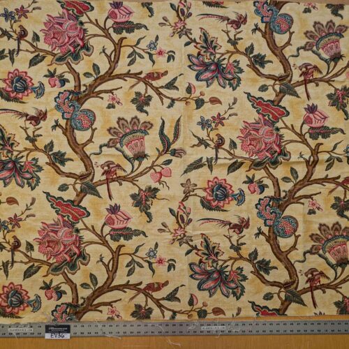 original_f9c36649-2359-4012-85d9-163614be7863_PXL_20240702_203001486 14 EV36 Scalamandre  1.3y x 59"wide Pomegranate Tree Of Life Foliage Jacobean Garden Print Fabric Gold