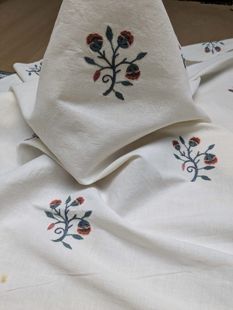 PXL_20240820_202950755 3.25yards Kravet Couture Petite Monardi Embroidery Turquoise MSRP9/Y