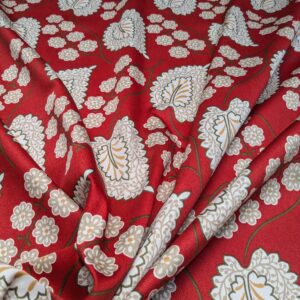 PXL_20240820_203353033 By Yd Scalamandre Winslett Red Brown White  Hand Printed in Italy MSRP0/Y