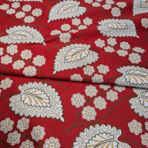 PXL_20240820_203433946 By Yd Scalamandre Winslett Red Brown White  Hand Printed in Italy MSRP0/Y