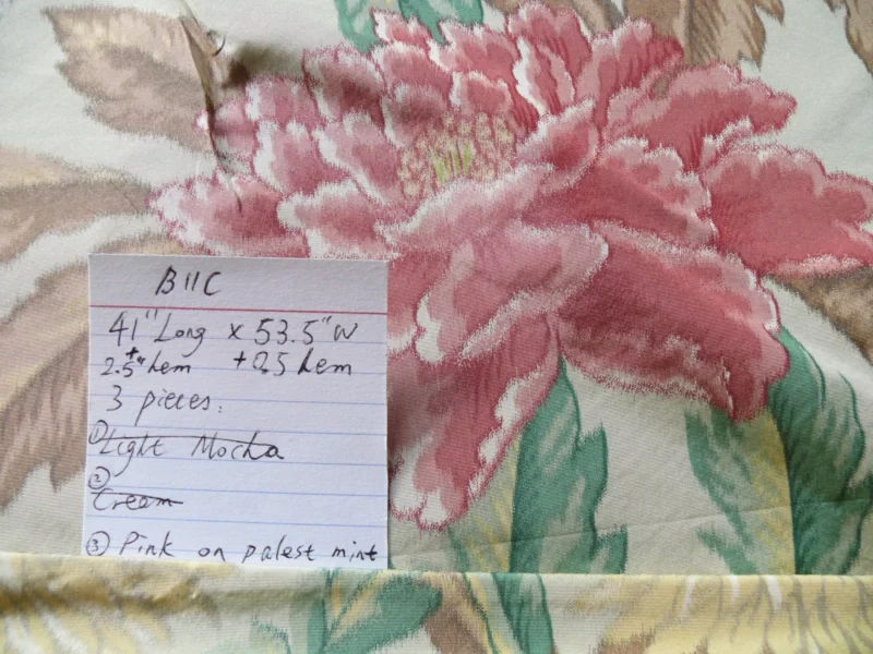 s-l1600 (1) 1.1y Scalamandre Oiseau des Exotique 100% Silk Warp Print Bird Light Sage Green