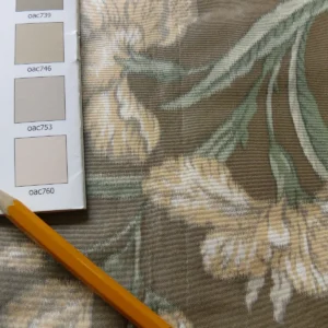 s-l1600 (13) 1.1y Scalamandre Oiseau des Exotique 100% Silk Warp Print Bird Brown Light Mocha