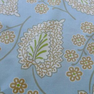 s-l1600 (19) Scalamandre Les Fleurs Mysterieuses Green Tulip Rose Peony Print MSRP USD/598/y