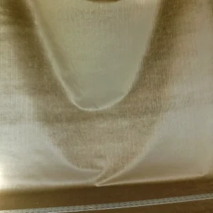 s-l1600 (26) 3.6Y Scalamandre Upcountry Striae Velvet Brown Golden Olive Green Silky MSRP USD 204/yard