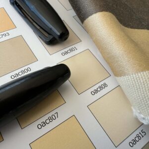 by yard Scalamandre Gilles Stripe Beige Brown Blue Classy Silk Linen Jacquard Heavy Stripe MSRP278/y