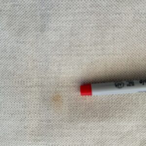 IMG_6056 1 EV38 Scalamandre  Caliedo Cream White Cotton Linen Solid 2.4yd Stain