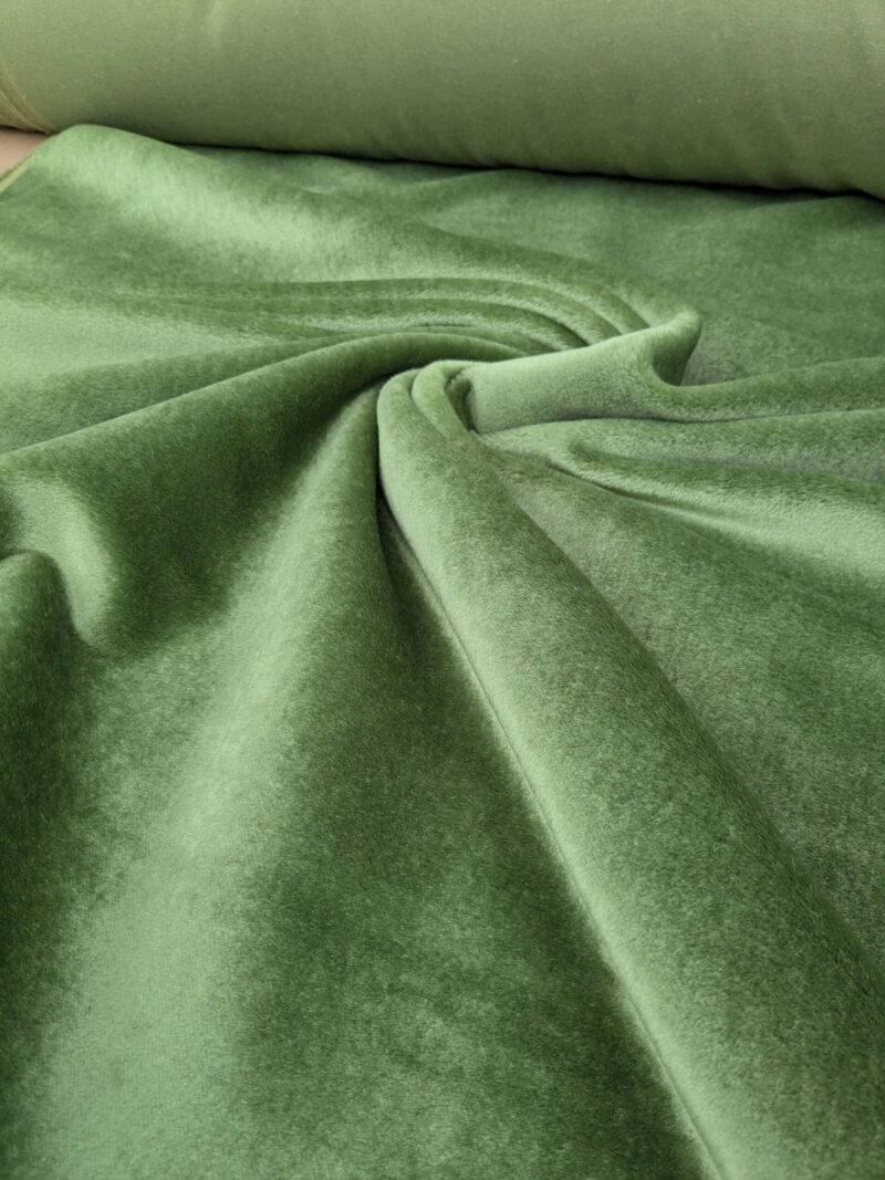 Sample by Express to Germany Scalamandre Velvet Mohair Silk Juicy Sweet Greens MSRP USD800+/y (Copy)