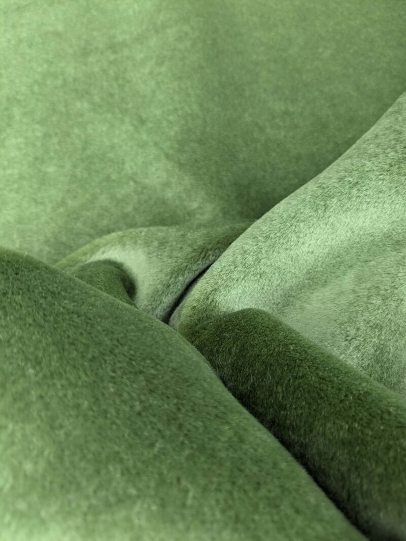 Sample by Express to Germany Scalamandre Velvet Mohair Silk Juicy Sweet Greens MSRP USD800+/y (Copy)