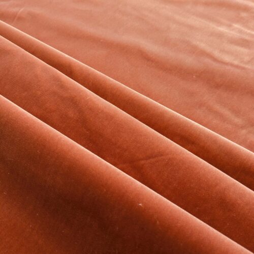 PXL_20240919_215457709 by yard Scalamandre King Foxglove Orange Red Apricot Texture Silk Velvet Heavy MSRP USD 1,092/y