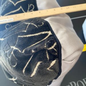 WhatsApp Image 2024-09-13 at 05.18.57_b7312145 Old World Weavers Princess Aida Cut Velvet 19" Pillows Black  Exclusive
