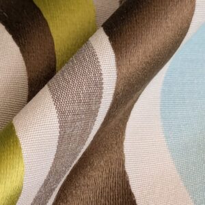 WhatsApp Image 2024-09-18 at 06.59.47_296ef614 Scalamandre Tango Aqua/Multi Blue Green Rainbow Stripe 100% Silk Jacquard MSRP USD 324/y