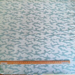 WhatsApp Image 2024-09-25 at 06.52.29_e96ccff1 Lee Jofa G P&J Baker Clouds Aqua Blue White Chinoiserie Reversible Damask Cotton MSRP USD 148/y