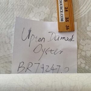 WhatsApp Image 2024-09-26 at 08.11.27_1f312ec1 1.58y Brunschwig & Fils Upton Damask Linen Print Oyster White MSRP USD 254/Y