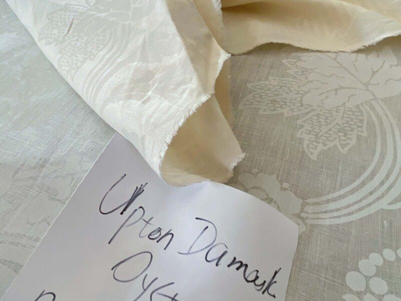 WhatsApp Image 2024-09-26 at 08.11.41_e2604740 1.58y Brunschwig & Fils Upton Damask Linen Print Oyster White MSRP USD 254/Y