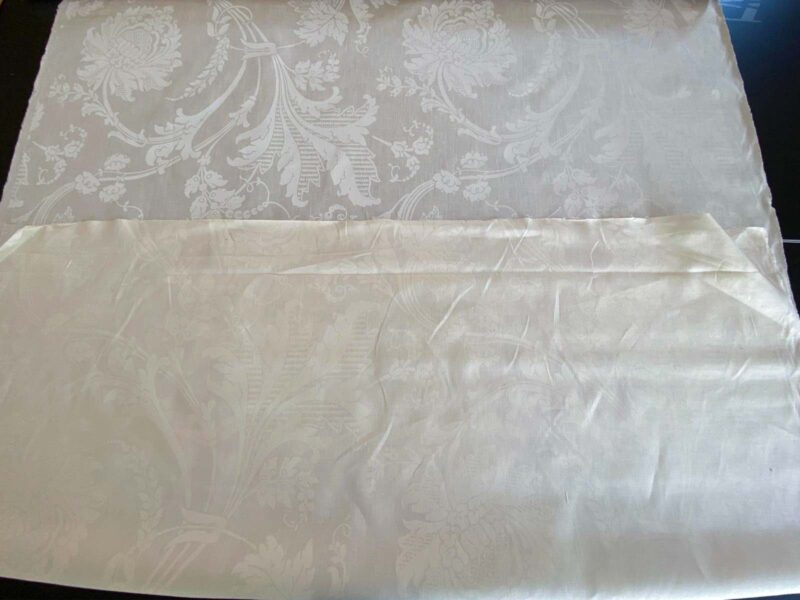 WhatsApp Image 2024-09-26 at 08.11.43_613e3ff5 1.58y Brunschwig & Fils Upton Damask Linen Print Oyster White MSRP USD 254/Y