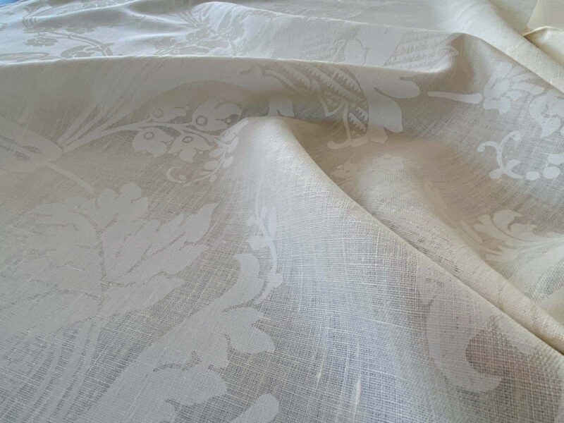 WhatsApp Image 2024-09-26 at 08.11.43_b1fe02cb 1.58y Brunschwig & Fils Upton Damask Linen Print Oyster White MSRP USD 254/Y