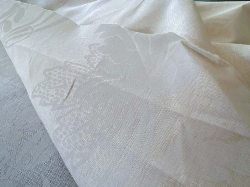 WhatsApp Image 2024-09-26 at 08.11.43_f70ee5c5 1.58y Brunschwig & Fils Upton Damask Linen Print Oyster White MSRP USD 254/Y
