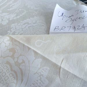 WhatsApp Image 2024-09-26 at 08.11.43_fcb0929a 1.58y Brunschwig & Fils Upton Damask Linen Print Oyster White MSRP USD 254/Y
