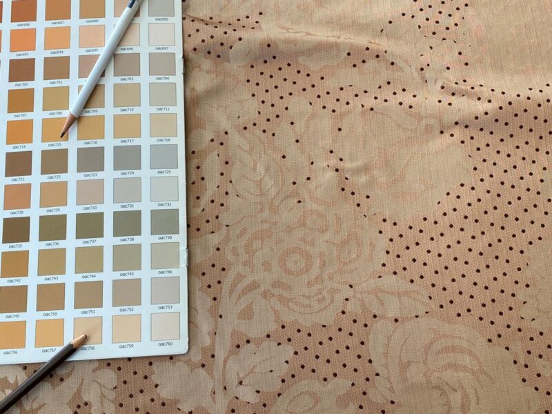 WhatsApp Image 2024-09-27 at 07.36.43_9a9846cf Lee Jofa Mulberry Home Eliza Nutmeg Copper Gold Rose MSRP USD 250/Y