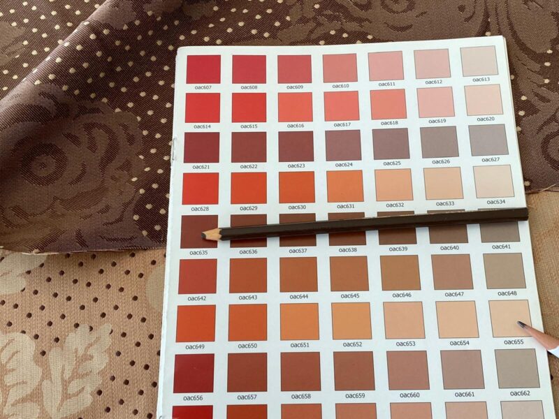 WhatsApp Image 2024-09-27 at 07.36.43_b4ac0b18 Lee Jofa Mulberry Home Eliza Nutmeg Copper Gold Rose MSRP USD 250/Y