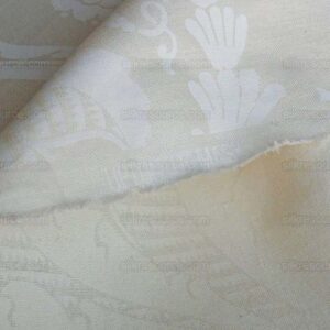products-P1630147 1.58y Brunschwig & Fils Upton Damask Linen Print Oyster White MSRP USD 254/Y
