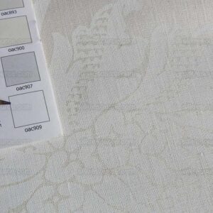 products-P1630151 1.58y Brunschwig & Fils Upton Damask Linen Print Oyster White MSRP USD 254/Y