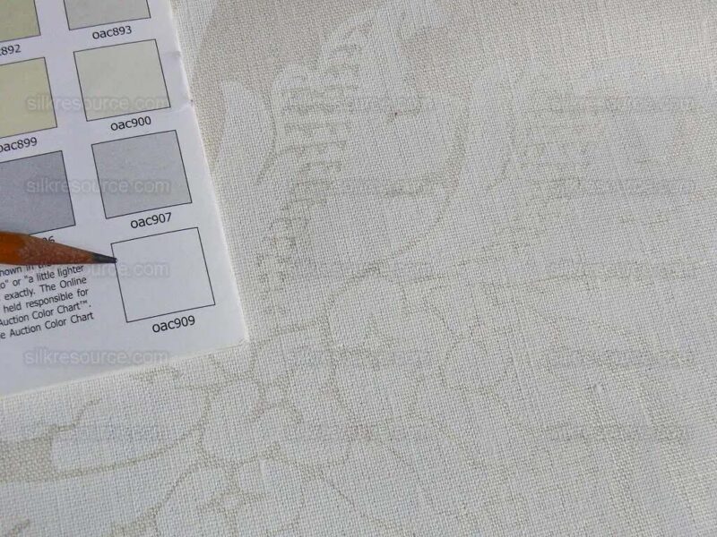 products-P1630151 1.58y Brunschwig & Fils Upton Damask Linen Print Oyster White MSRP USD 254/Y