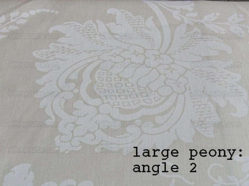 products-P1630153 1.58y Brunschwig & Fils Upton Damask Linen Print Oyster White MSRP USD 254/Y