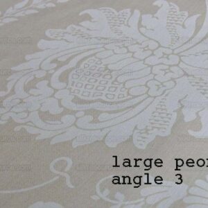 products-P1630154 1.58y Brunschwig & Fils Upton Damask Linen Print Oyster White MSRP USD 254/Y