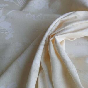 products-P1630156 1.58y Brunschwig & Fils Upton Damask Linen Print Oyster White MSRP USD 254/Y
