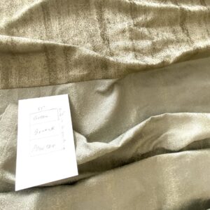 IMG_7115 41 Berkbox73 Square by Scalamandre Aurora Silk Modern Semi Plain Abstract Pattern 3 Pieces with different Colorways 51"x30" each piece size