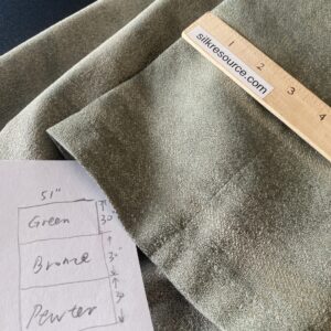 IMG_7116 41 Berkbox73 Square by Scalamandre Aurora Silk Modern Semi Plain Abstract Pattern 3 Pieces with different Colorways 51"x30" each piece size