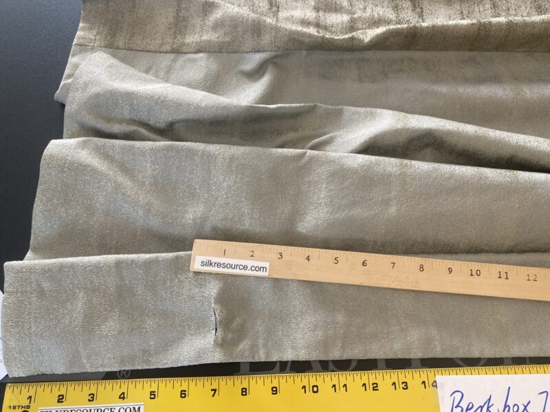 IMG_7117 41 Berkbox73 Square by Scalamandre Aurora Silk Modern Semi Plain Abstract Pattern 3 Pieces with different Colorways 51"x30" each piece size