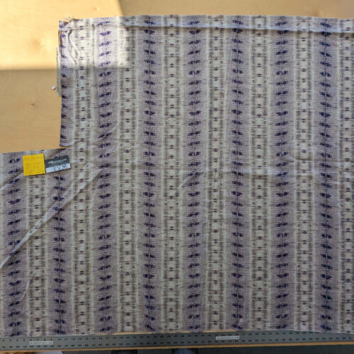 PXL_20240925_174822156 15 EV38 Scalamandre Nebula-Gx Lavender Aura Woven Abstract Stripe Ikat MSRP USD364/y 1.3y x37"wide