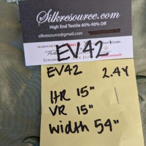PXL_20241003_173731171 10 EV42 2.4y x 54"w Scalamandre Chahna in Day Lily Gray Silk Embroidery Blue Green Brown daisy Rose Vine & Flower MSRP USD344/y