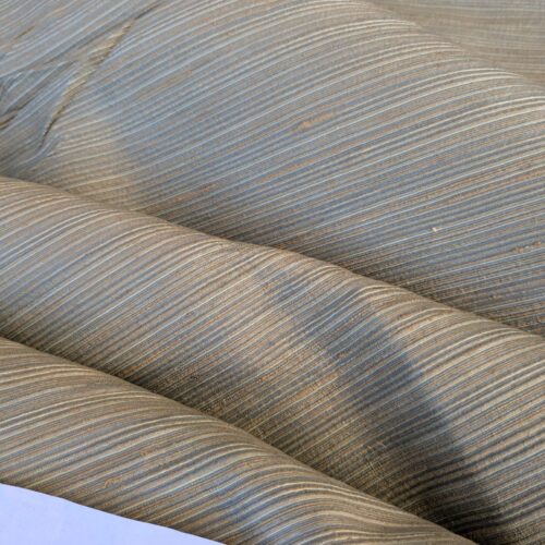 PXL_20241003_175733123 14 EV42 2.4y x 54"w Scalamandre Edisto Patina Brown Strie Texture Silk