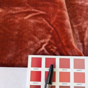 PXL_20241014_194958939 2.4yard with small stains Scalamandre Folio Coral Red Pink Superb Silk Velvet With Cuddly Silk Pile Yet Durable MSRP USD 566/y