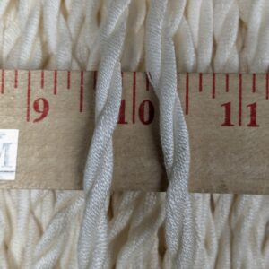 PXL_20241016_214658493 by yard  Scalamandre Conso 100% Rayon 093072-B01 (Trim Box B) Bullion Fringe Woven Rayon Long White