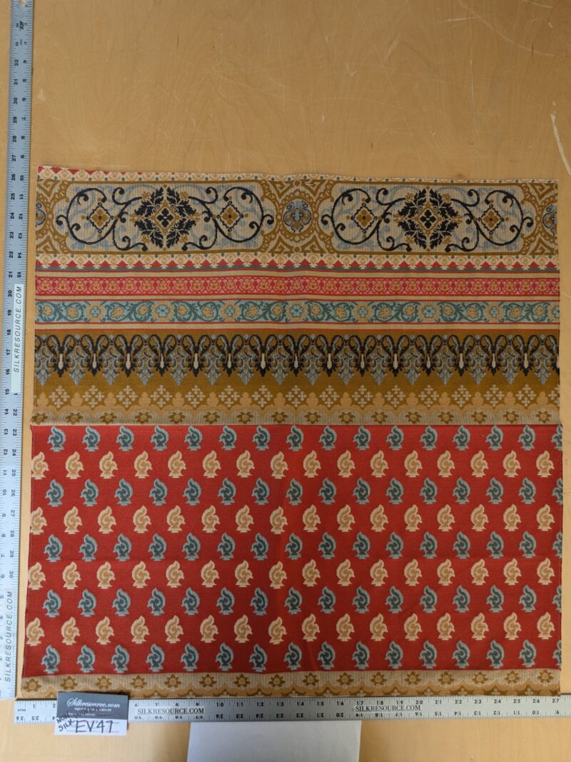 PXL_20241022_190446637 1 EV47 Square Scalamandre Istanbul Rosso Red Historic Small Scale MSRP USD240/y