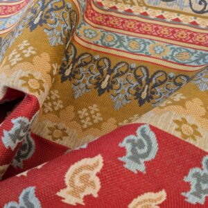 PXL_20241022_190530941 1 EV47 Square Scalamandre Istanbul Rosso Red Historic Small Scale MSRP USD240/y