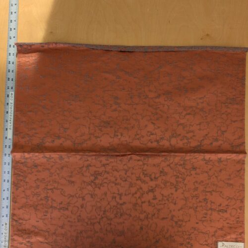 PXL_20241022_211635005 10 EV47 Square  Scalamandre Aldeco Misty Marsala Orange Small Jacquard Abstract