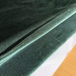 PXL_20241029_205002392 4.5yds King's Silk Velvet Deep Pine Green Radiance Highest Quality Heavy 39,000+ martindale MSRP USD 728/Yard