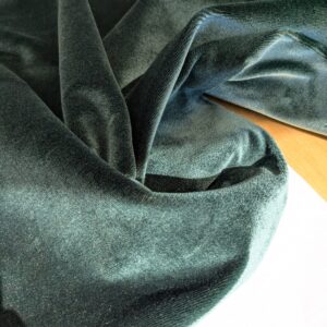PXL_20241029_205019665 4.5yds King's Silk Velvet Deep Pine Green Radiance Highest Quality Heavy 39,000+ martindale MSRP USD 728/Yard