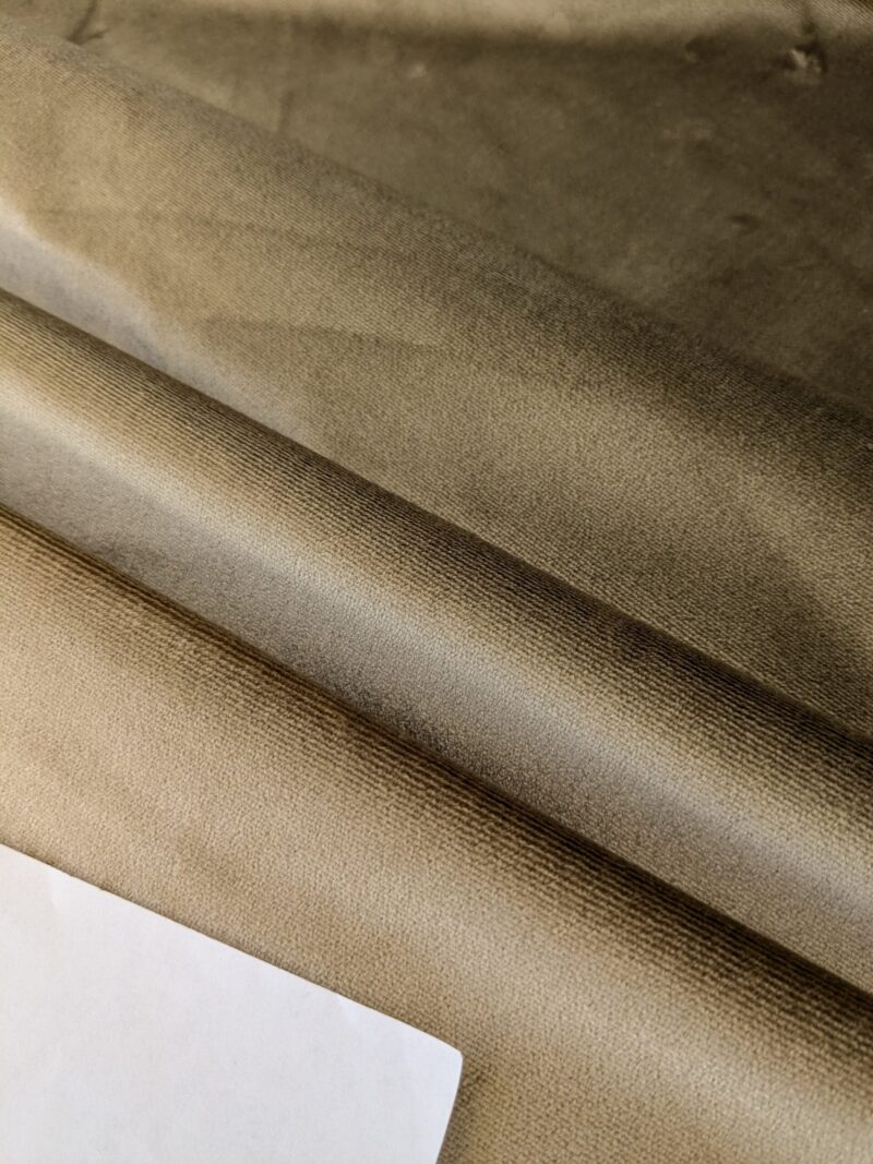 PXL_20241029_215059912 King's Silk Velvet Taupe Radiance Highest Quality Heavy 39,000+ martindale MSRP USD 728/Yard
