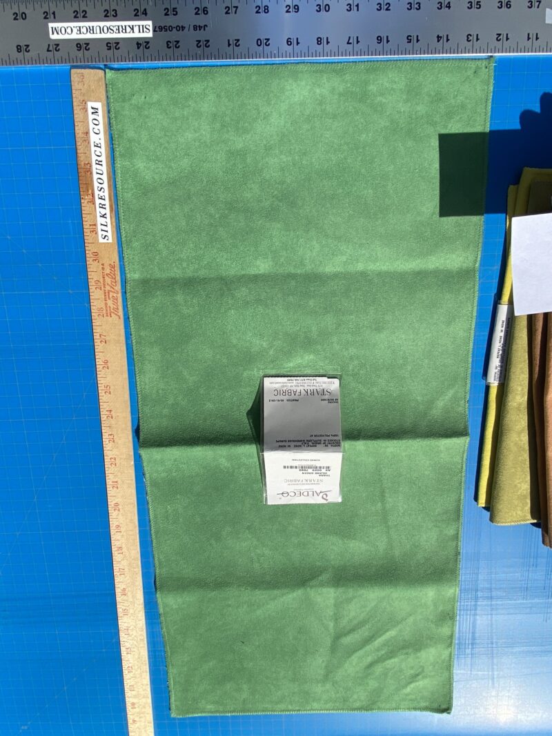 1 Berkbox105 Square Scalamandre Aldeco Thara Island Faux Leather Solid Polyester - 16 Pieces with different colors 13"width 26" Long