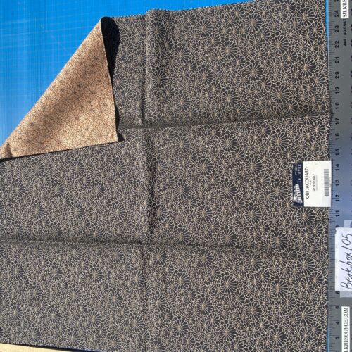 11 Berkbox105 Square Scalamandre Jean Paul Gaultier Obi Jacquard Noir Black White Floral Small Scale