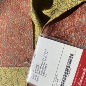 IMG_7010 12 Berkbox105 Square Scalamandre Jean Paul Gaultier Obi Jacquard Dore Yellow Floral Small Scale
