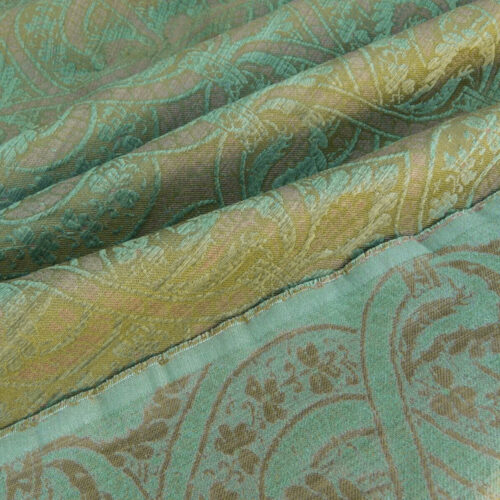 P1050301 Scalamandre Coltibuono Grey Watkins Green Renaissance Damask Old World Weavers MSRP USD 224/Y