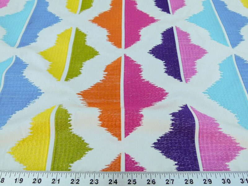 P1100369 Scalamandre Caribbean Islands Colorfulness Tropical Colorful Embroidery MSRP USD 500